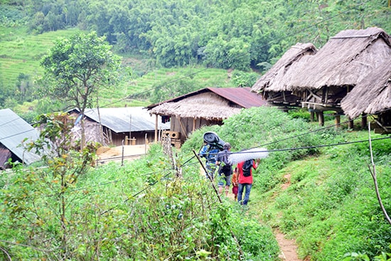 Một góc nóc Măng Lâng, nơi xảy ra nhiều cái chết đau thương do lá ngón.Ảnh: NGUYỄN DƯƠNG