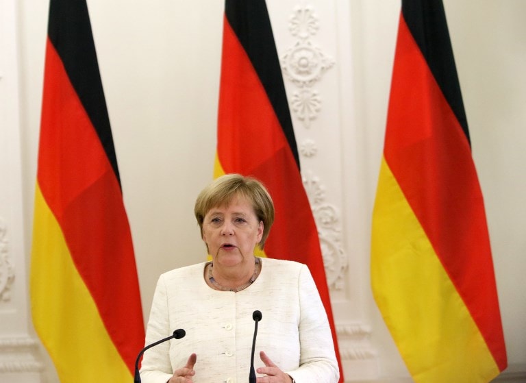 Nữ Thủ tướng Đức Angela Merkel. Ảnh: AFP