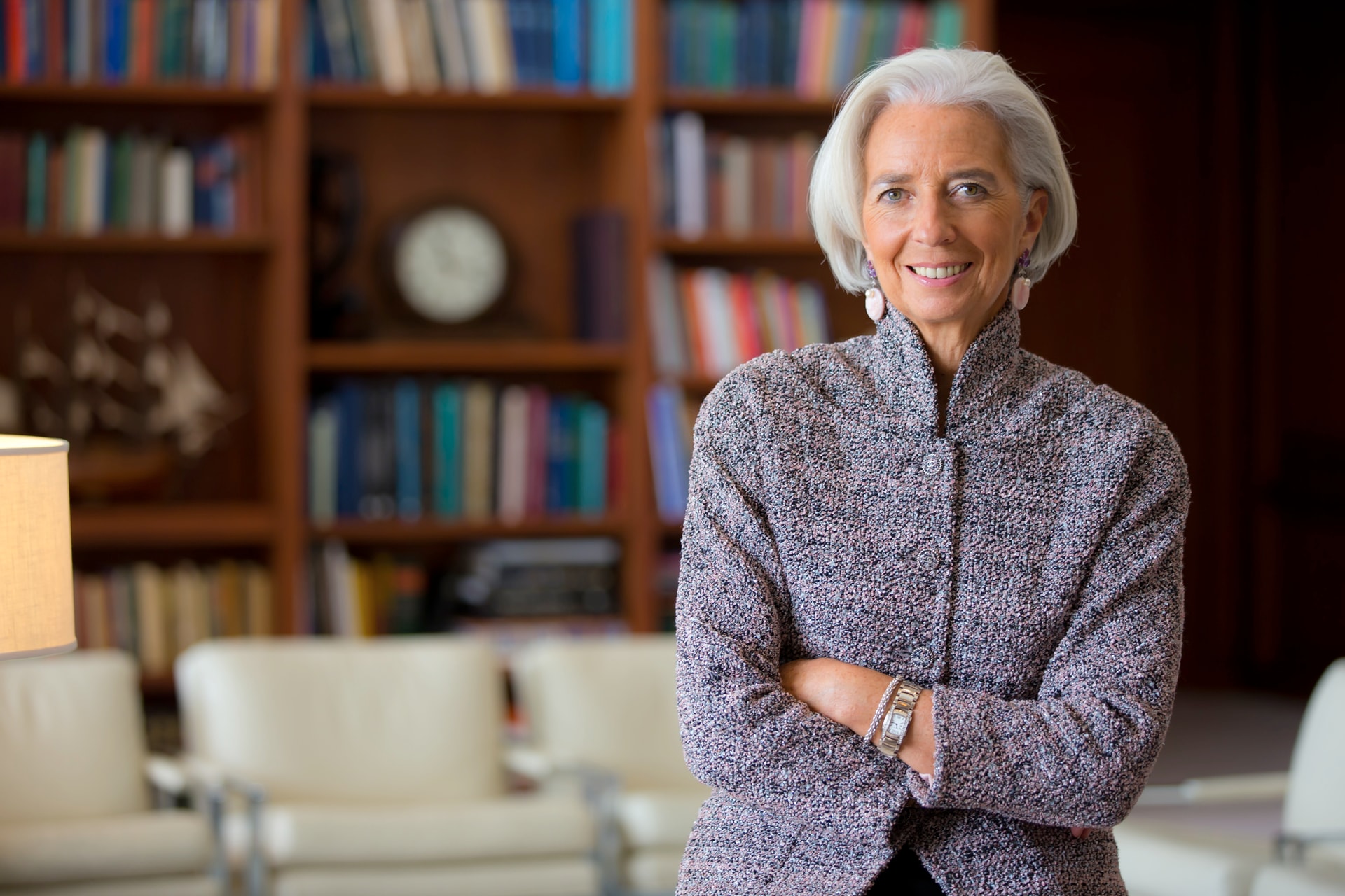 Tổng Giám đốc IMF Lagarde. Ảnh: smith.edu