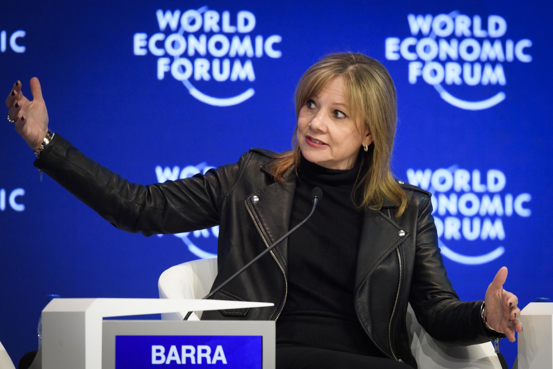 Mary Barra- Giám đốc hãng xe hơi danh tiếng GM. Ảnh: AP