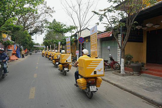 Bưu điện Quảng Nam đang cải tiến các hoạt động truyền thống của mình đáp ứng nhu cầu của xã hội hiện đại....  Ảnh: BĐQN