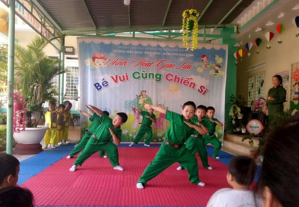 Trường MG Bình Minh và MN Ducksan với chương trình 