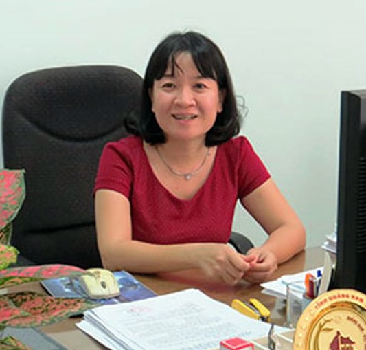 Bà Lê Thủy Trinh - Phó Giám đốc Sở KH&CN.