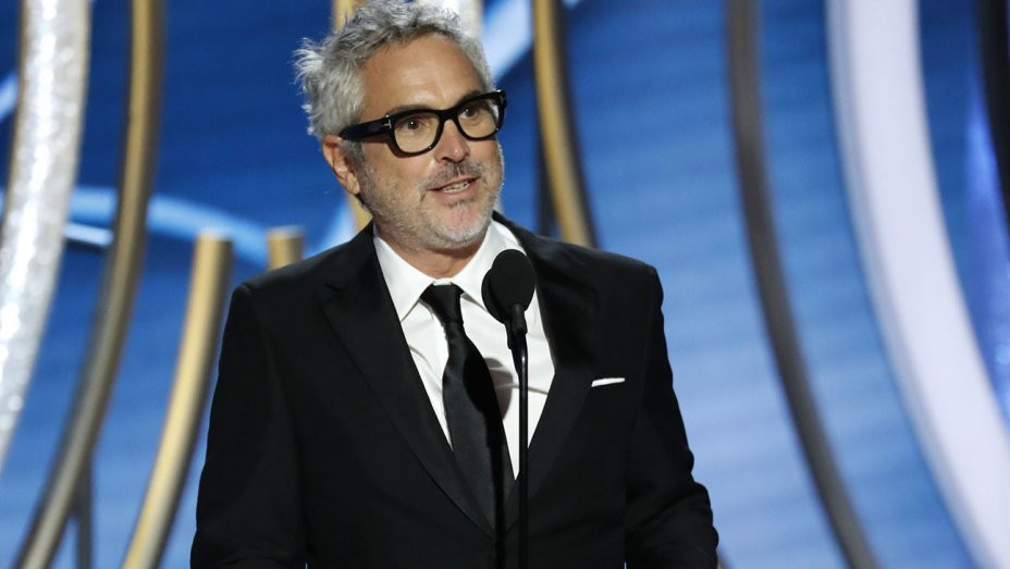 Đạo diễn xuất sắc: Alfonso Cuarón với Roma. Ảnh: AP