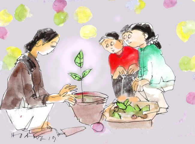 Minh họa: HOÀNG ĐẶNG