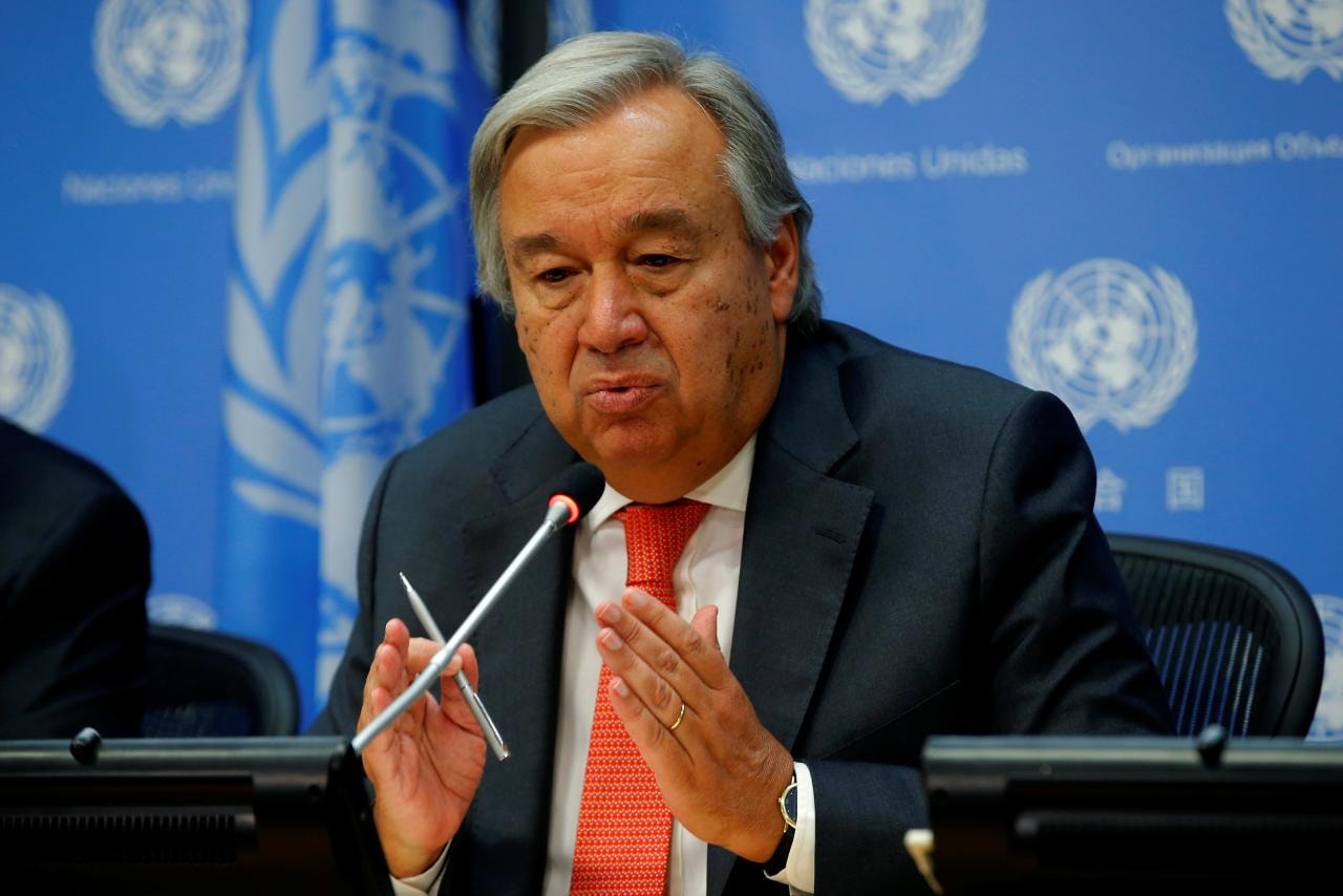 TTK  LHQ António Guterres. Ảnh: shafaaq