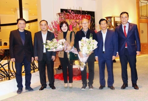 HLV Park Hang Seo được trao trọn niềm tin. (Ảnh: VFF).