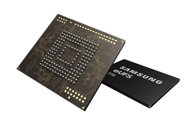 chip Samsung eUFS 1 TB.