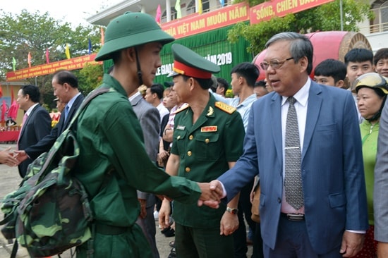 Năm nay TP.Hội An có 126 thanh niên lên đường nhâp ngũ 