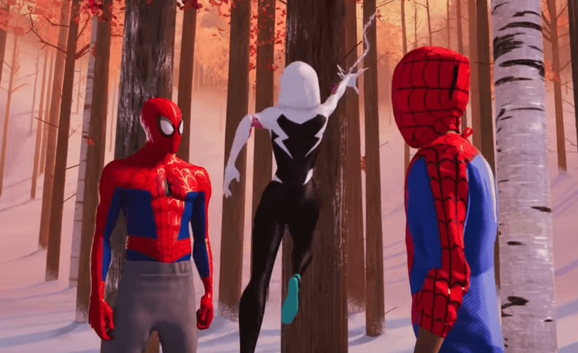 Phim hoạt hình xuất sắc: Spider-Man: Into the Spider-Verse, của bộ ba đạo diễn Bob Persichetti, Peter Ramsey và Rodney Rothman. Ảnh: relevantmagazine