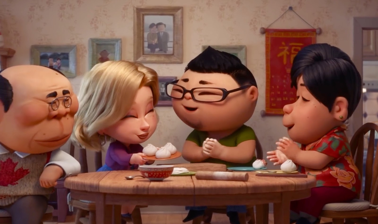 Phim hoạt hình ngắn xuất sắc nhất dành cho Bao của đạo diễn Domee Shi. Ảnh: pixarpost