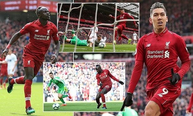 Liverpool ngược dòng hạ Burnley.