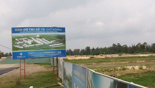 Dự án đất nền 7B mở rộng tại phường Điện Ngọc