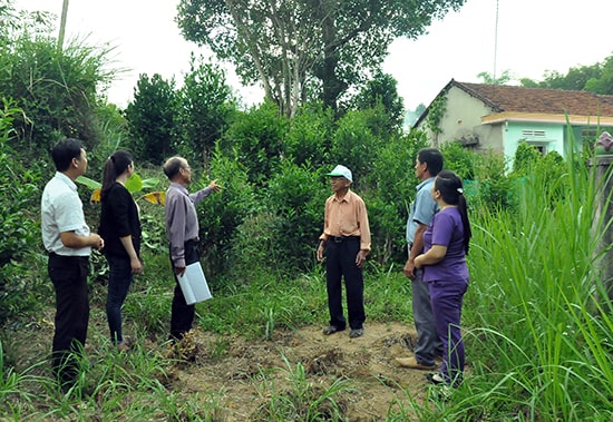 Di tích nhà ông Đoàn Sơ tại Quế Hiệp.