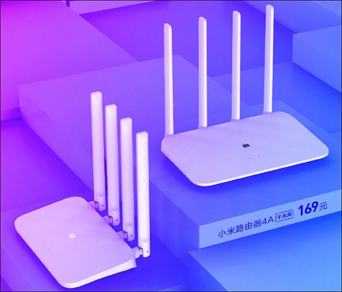 Hai router Xiaomi Router mới