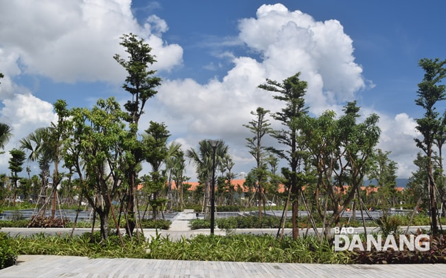 Vị trí dự án mở lối xuống biển khu vực quần thể đô thị du lịch Ariyana, phường Khuê Mỹ, quận Ngũ Hành Sơn