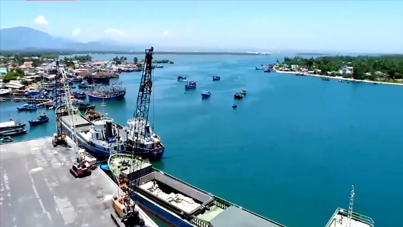 Marine economic development in Quang Nam.