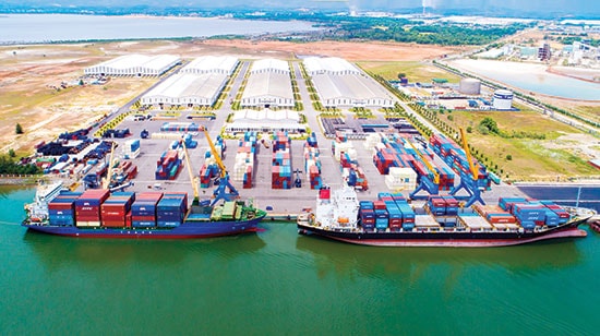An industrial complex at the Chu Lai Open Economic Zone in Quang Nam Province. 