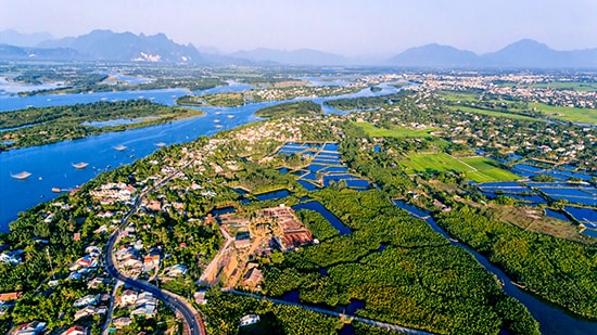 Overview of Cham Islands World Biosphere Reserve.