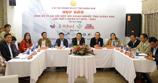 Công bố động lực mới từ HHDN mang theo hy vọng chấn hưng doanh nghiệp Quảng Nam.