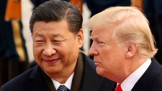 Tổng thống Mỹ Donald Trump và Chủ tịch Trung Quốc Tập Cận Bình. (Nguồn: USA Today)