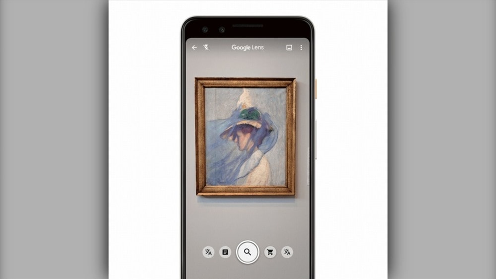 Thông qua công nghệ, khách tham quan bảo tàng sẽ có cách tiếp cận các tác phẩm nghệ thuật chi tiết và thú vị hơn. Ảnh: Google Lens/de Young Museum
