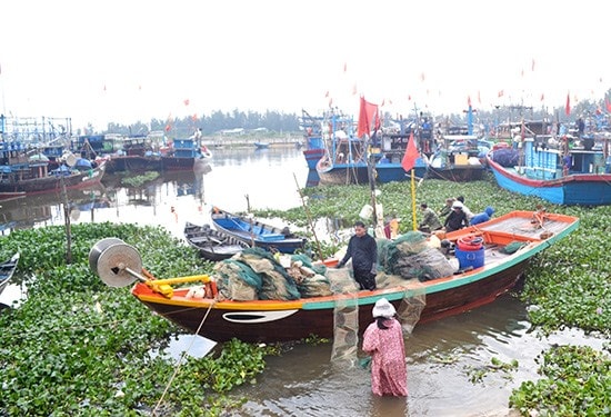 Tàu cá hành nghề lờ dây Trung Quốc tận diệt nguồn lợi hải sản. Ảnh: QUANG VIỆT