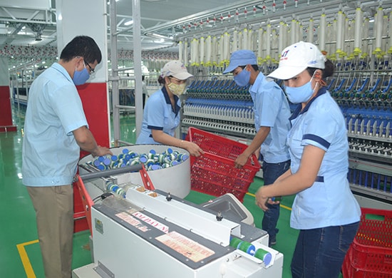 In a factory in Quang Nam province.