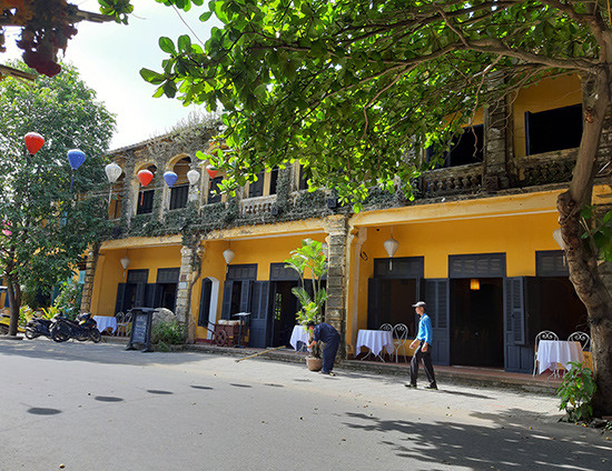 French architecture in Hoi An