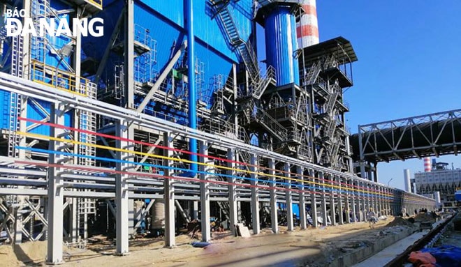 Sản phẩm của Công ty CP Cơ khí Hà Giang Phước Tường cung cấp cho dự án của Công ty CP Hòa Phát tại Khu Khu Kinh tế Dung Quất (tỉnh Quảng Ngãi). 