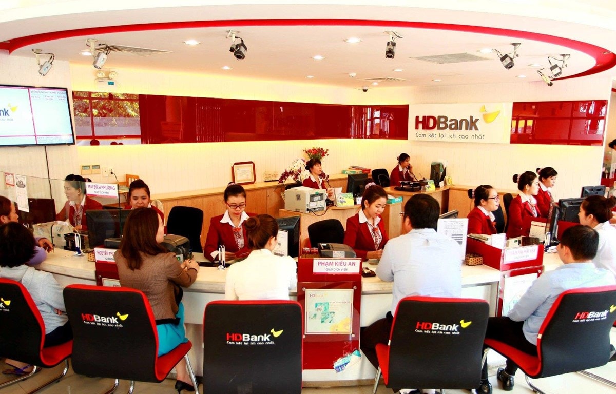 Giao dịch tại HDBank. (Nguồn: HDBank)