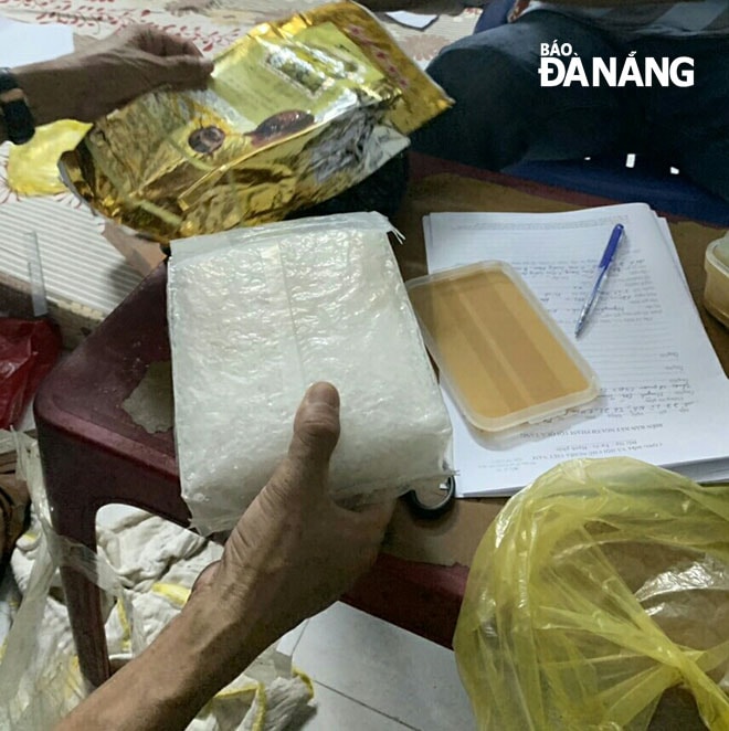 Tang vật chuyên án 128H.