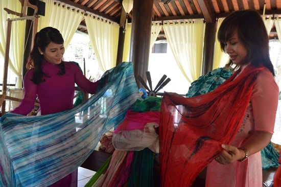 Hoi An silk.