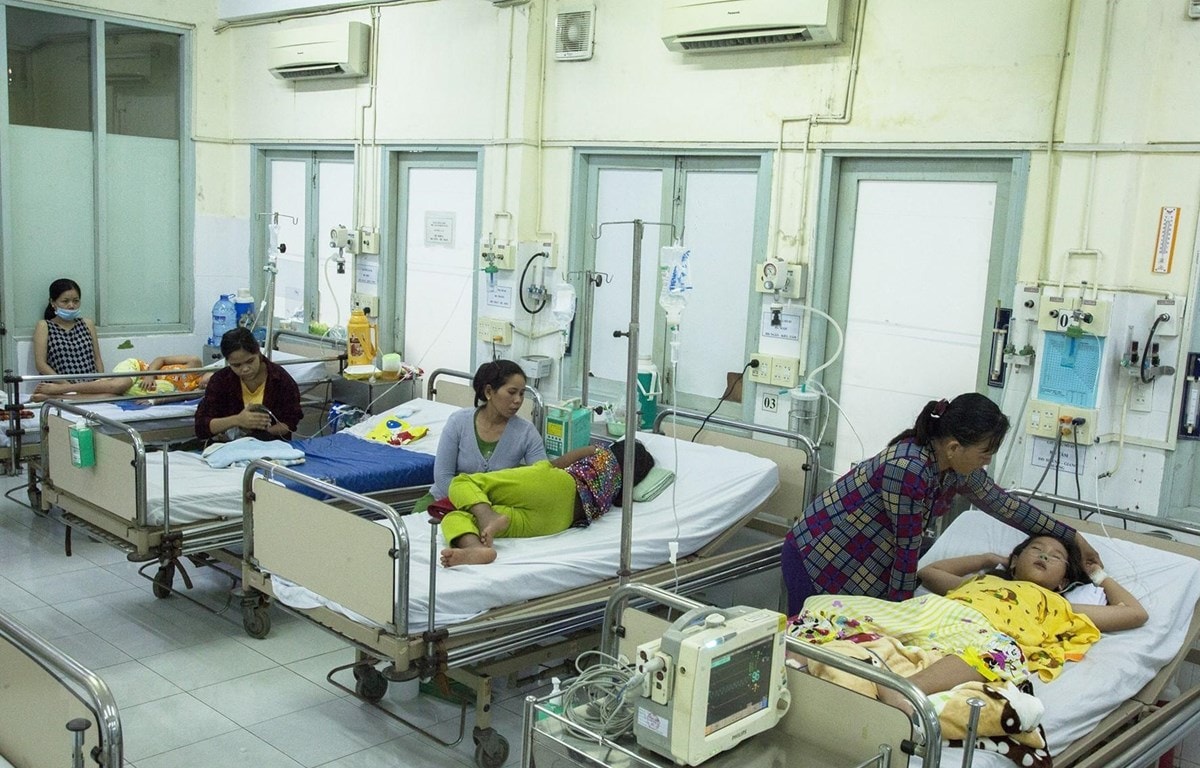 Dịch sốt xuất huyết đang bùng phát trên cả nước. (Nguồn: TTXVN)