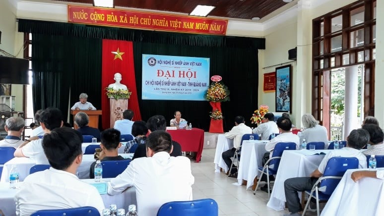 Đại hội Chi hội NSNA Việt Nam tại Quảng Nam nhiệm kỳ 2019 - 2024. Ảnh: P.C.A