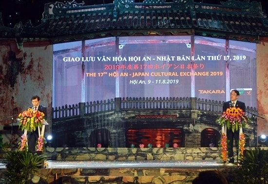 The opening ceremony of the 17th Hoi An-Japan Cultural Exchange 2019