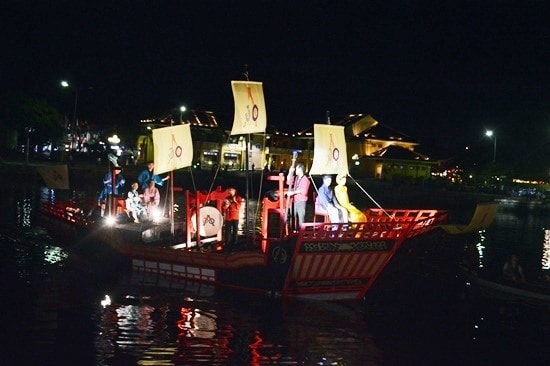 A scene of Ngoc Hoa’s wedding appearance.