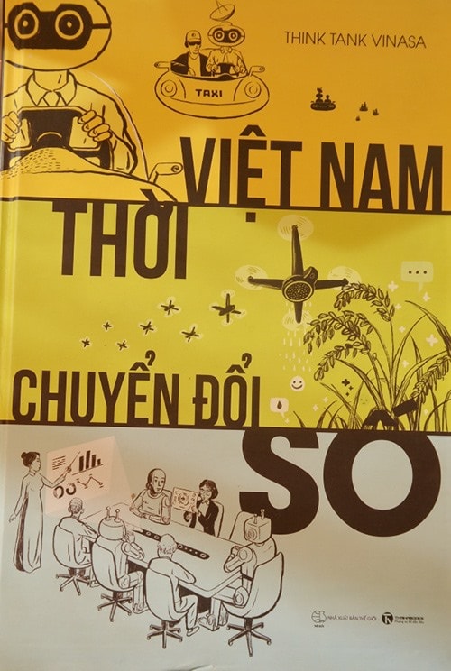 Bìa sách Việt Nam thời chuyển đổi số. Ảnh N.T.B