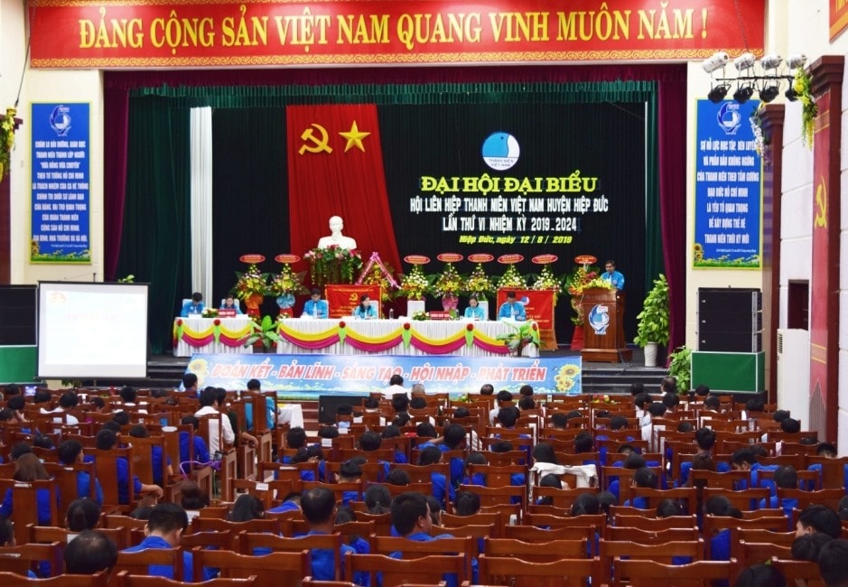 Quang cảnh đại hội. Ảnh: THÁI CƯỜNG