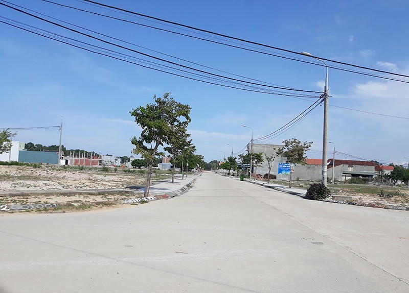 Đất dự án khu dân cư Bộ đội 270 xã Tam Phú giảm sau thời gian sốt giá.