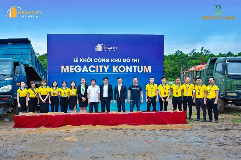 Lễ khởi công dự án Đô thị Megacity Kon Tum.