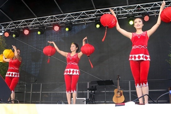 It is the 2nd time the Hoi An Lantern Festival has taken place in Germany.