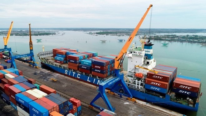 SITC HEBEI in Chu Lai port on August 23.