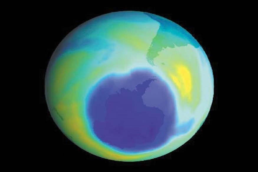 Tầng ozone - lá chắn bảo vệ trái đất trước các tia cực tím và phóng xạ mặt trời. Ảnh: filephoto