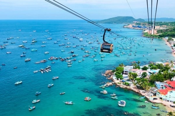 If clear water and powder-soft sand sounds right up your alley, Vietnam's “Pearl Island” is for you. Photo: shutterstock