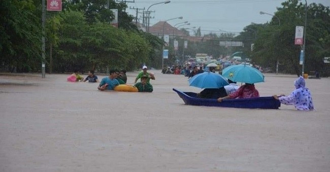 Flood in Southern Laos (nhandan.org.vn)