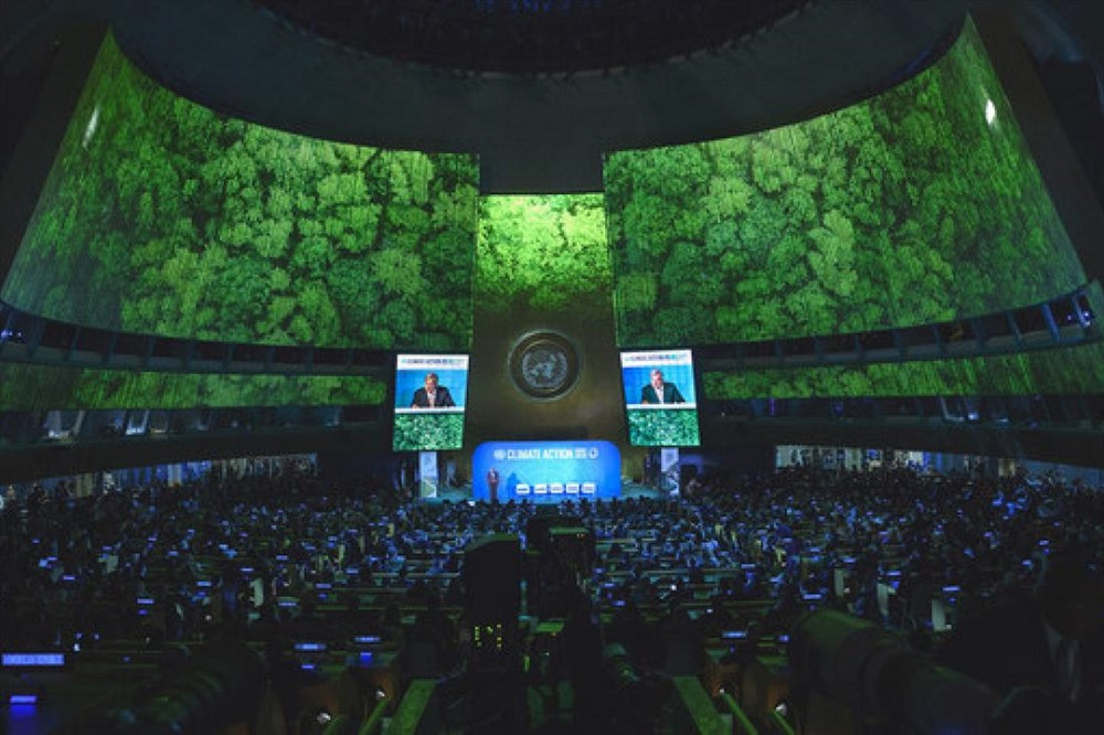 Quang cảnh Hội nghị thượng đỉnh khí hậu 2019. Ảnh: UN