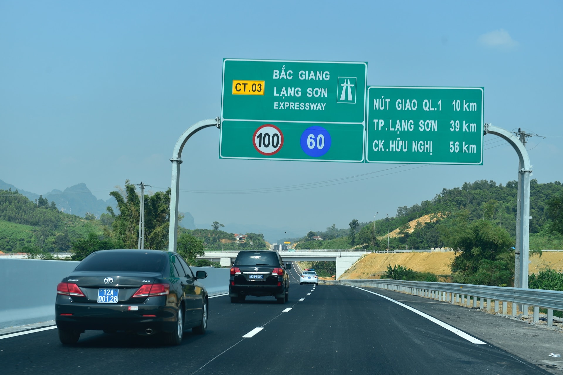 Cao tốc Bắc Giang - Lạng Sơn đoạn tuyến Bắc Giang - Chi Lăng. - Ảnh: VGP/Nhật Bắc