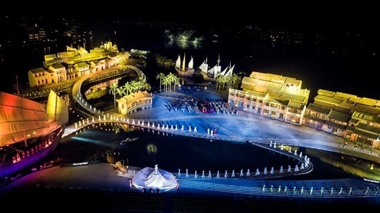 A scene of the Hoi An Memories show.