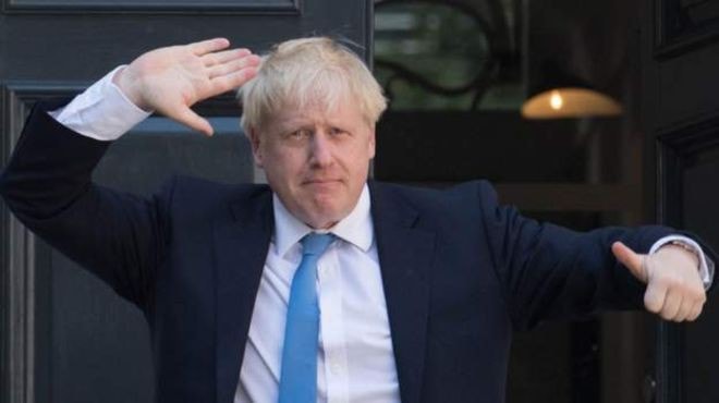 Thủ tướng Anh Boris Johnson. Ảnh: BBC.